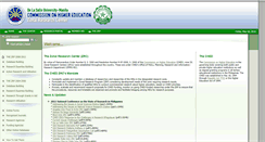 Desktop Screenshot of ched-zrc.dlsu.edu.ph
