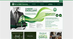 Desktop Screenshot of dlsu.edu.ph