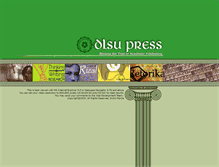 Tablet Screenshot of press.dlsu.edu.ph